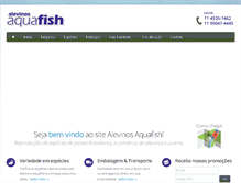 Tablet Screenshot of alevinosaquafish.com.br